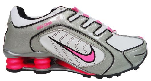 Nike Shox Návina Branco e Rosa  MOD:10377