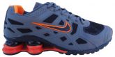 Tênis Nike Shox Turbo 12 Grafite e Laranja MOD:10340