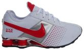 Nike Shox Deliver Branco e Vermelho MOD:10321