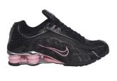 Nike shox R4 Preto e Rosa Cromado MOD:10084