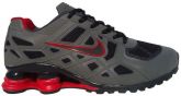 Tênis Nike Shox Turbo 12 Grafite e Vermelho MOD:10349